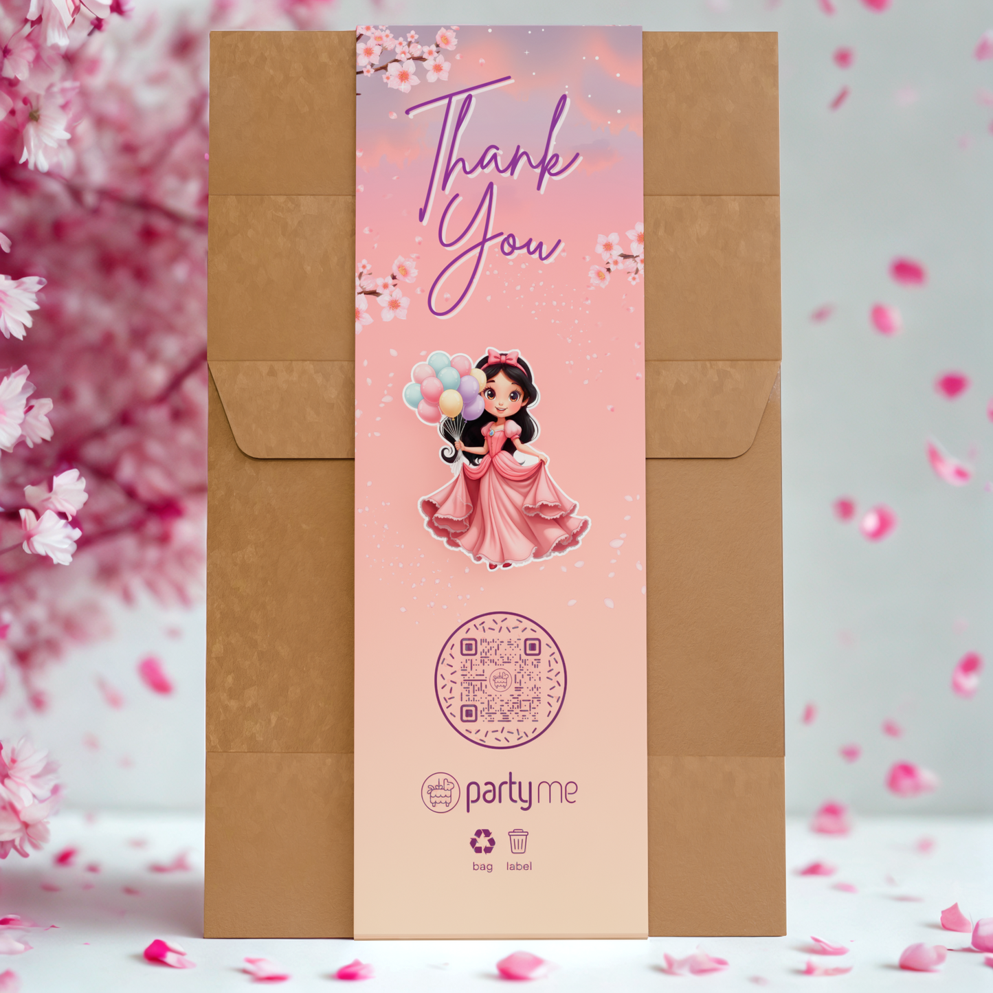 Princess Sapphire Party Bags