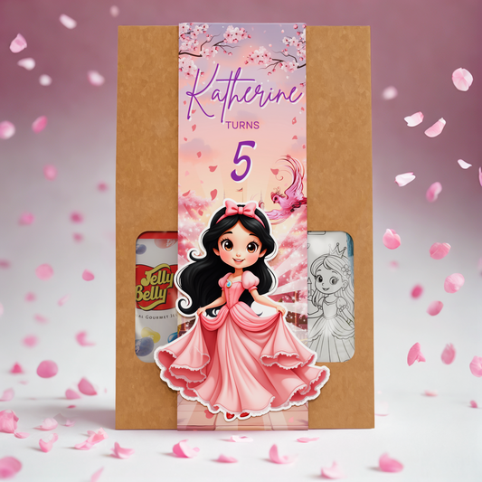 Princess Sapphire Party Bags