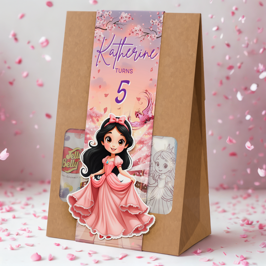 Princess Sapphire Party Bags