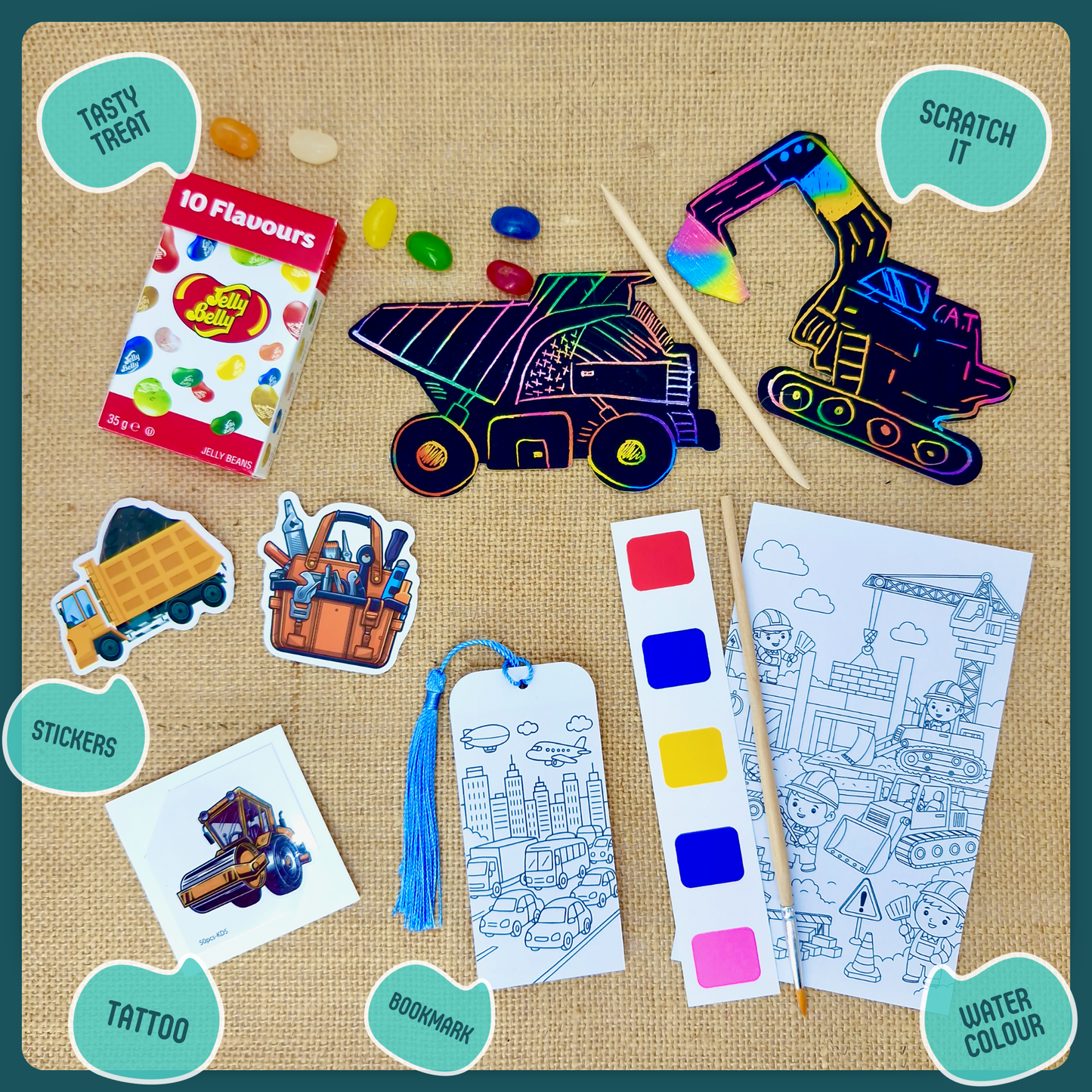 Construction Party Bag
