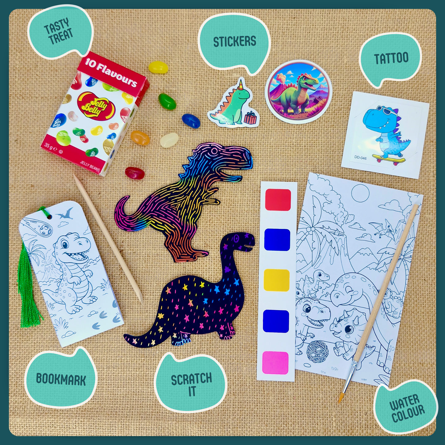 Dinosaur Party Bag