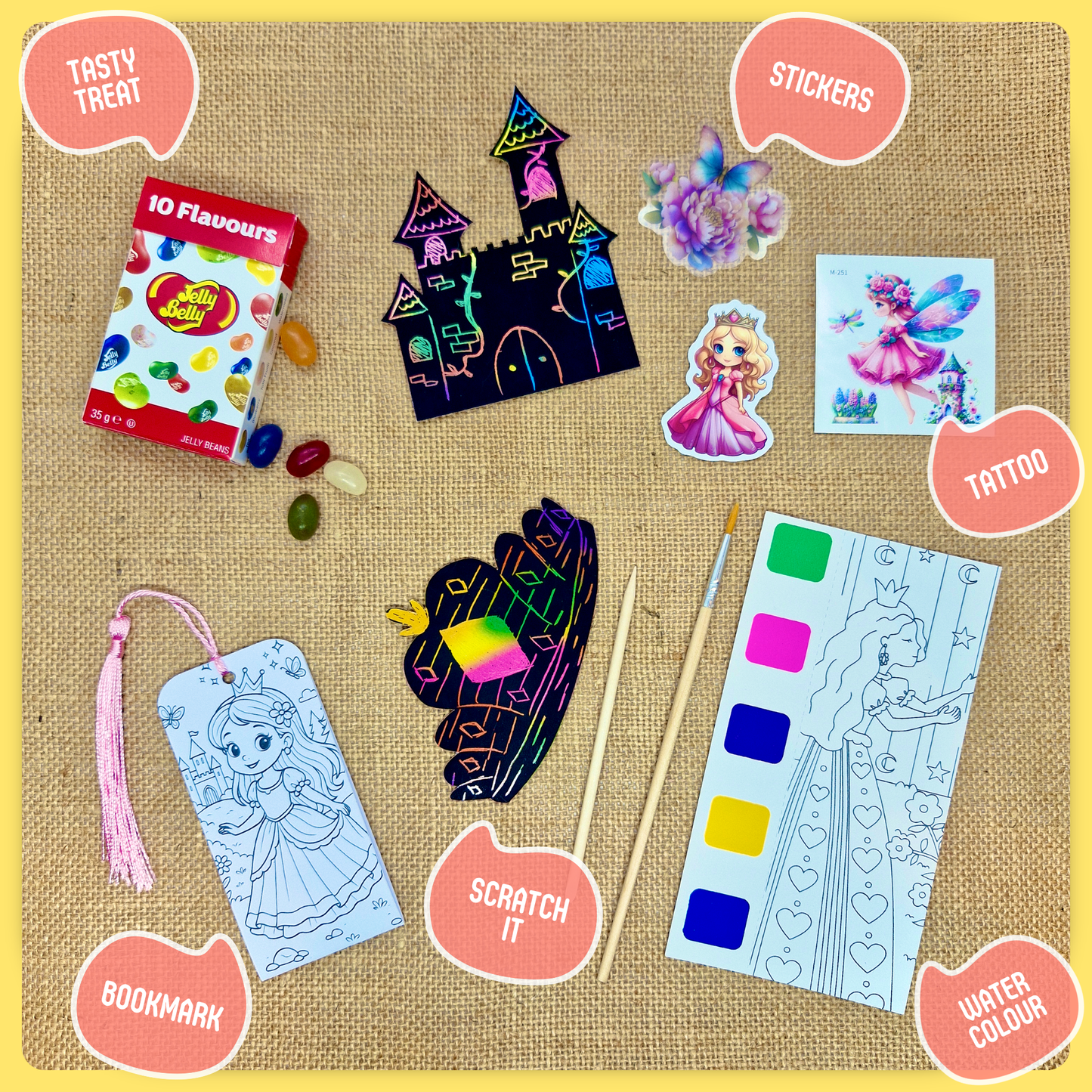 Princess Emerald Party Bag