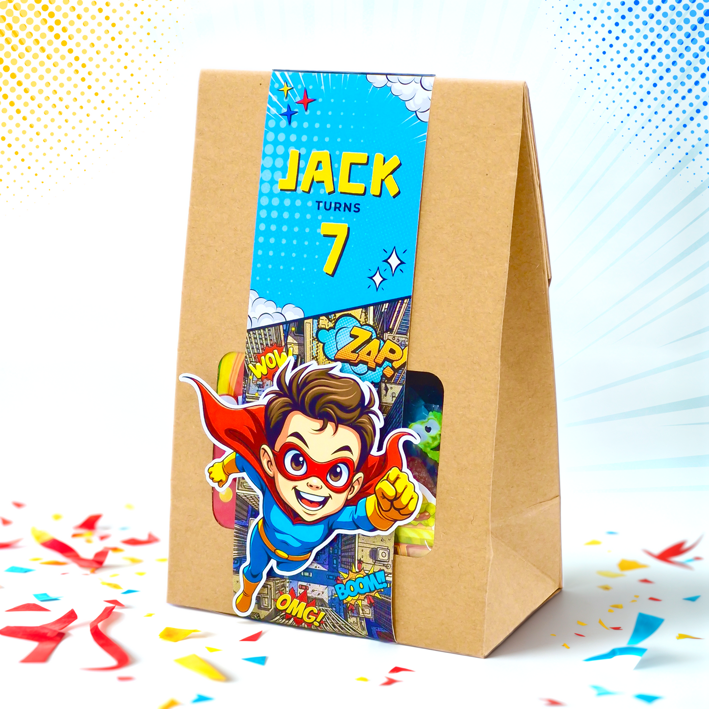 Super Boy Party Bags
