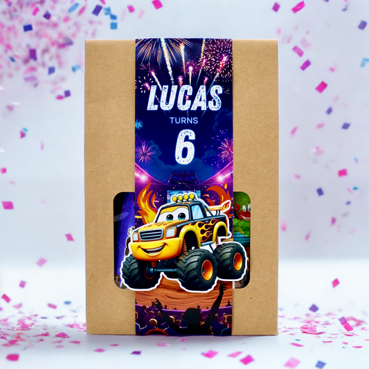 Monster Truck Party Bags