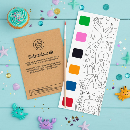 Mermaid Watercolour Kit