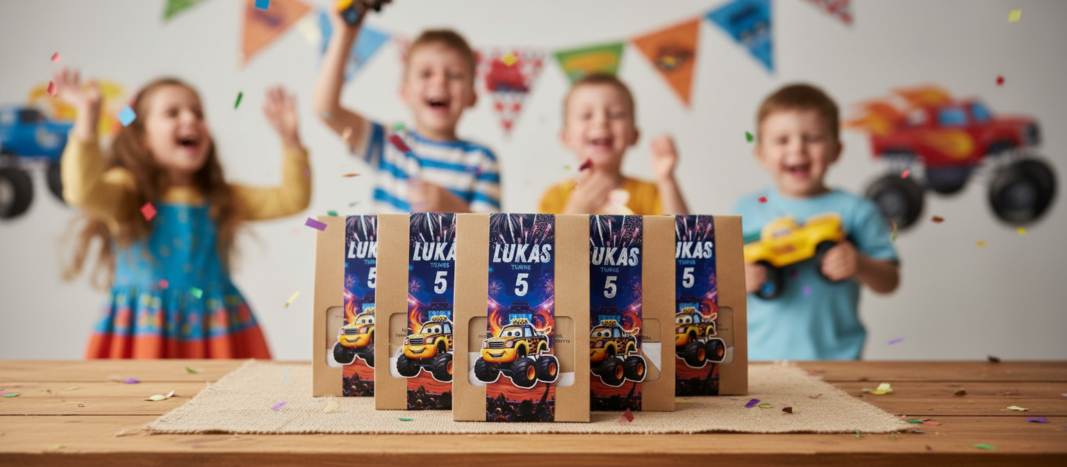 Monster Truck Party Theme