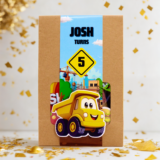 Construction Party Bag