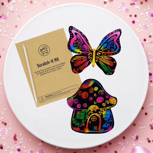 Fairy Theme Scratch it Kit