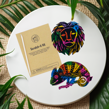 Jungle Theme Scratch it Kit