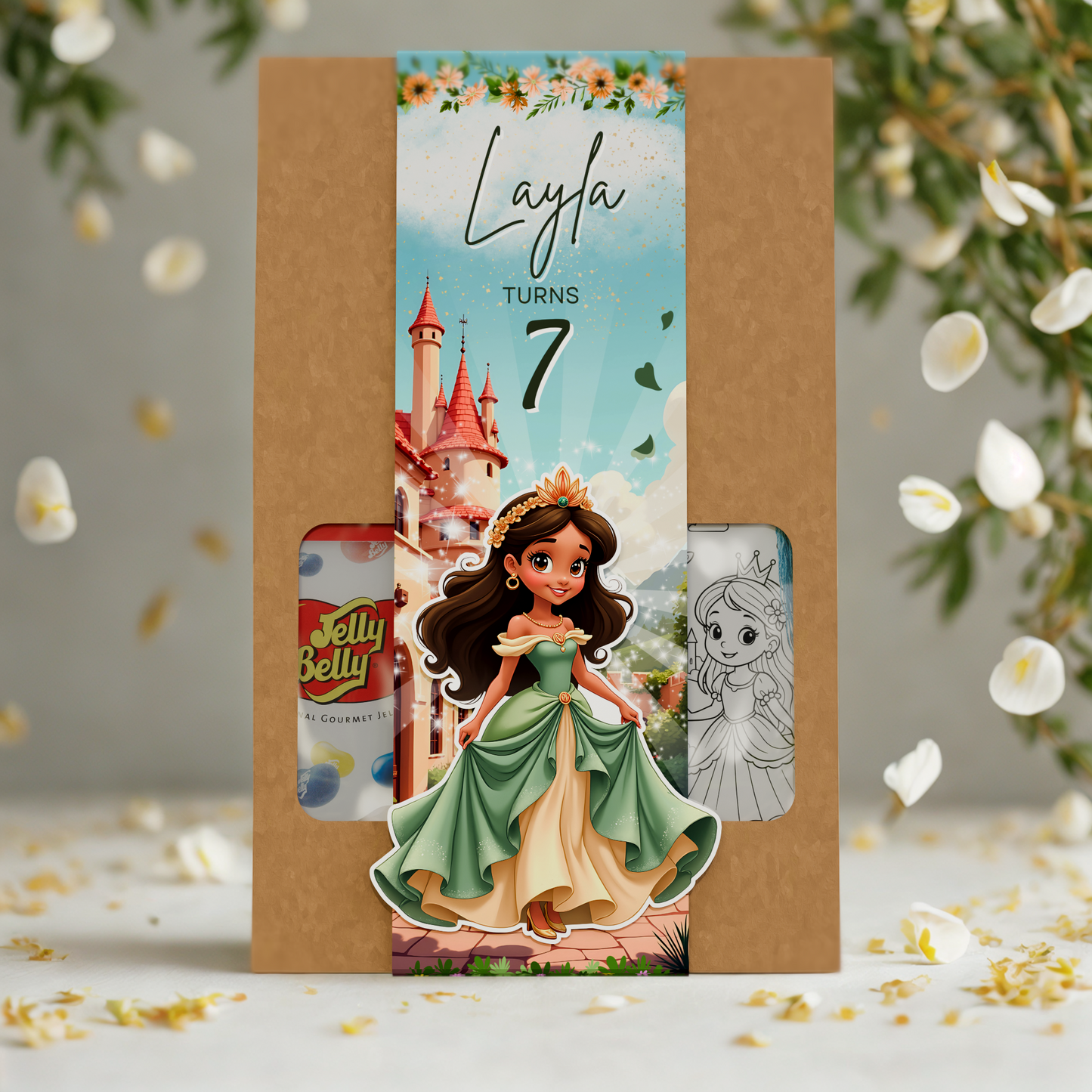 Princess Emerald Party Bags