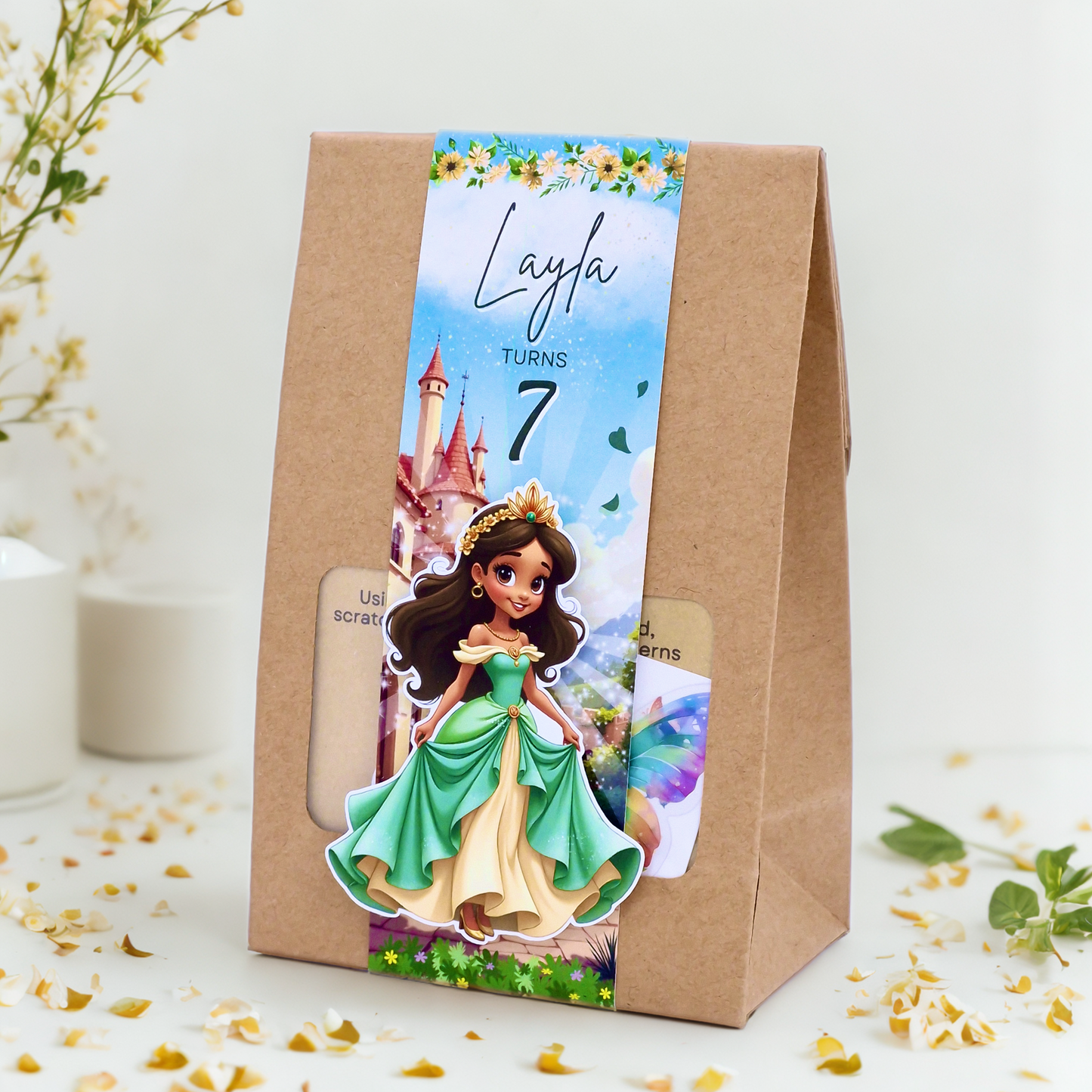 Princess Emerald Party Bag
