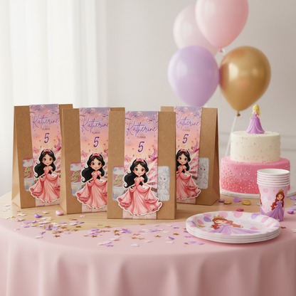 Princess Sapphire Party Bags