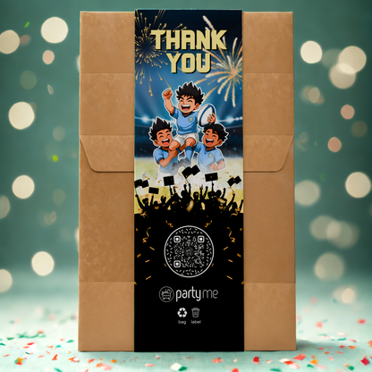 Rugby Party Bags
