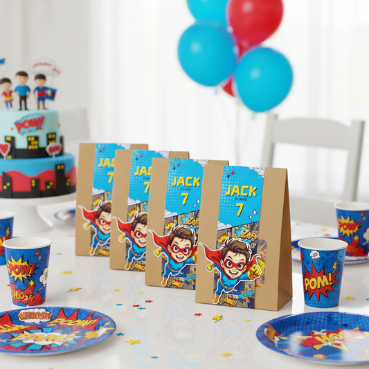 Super Boy Party Bags