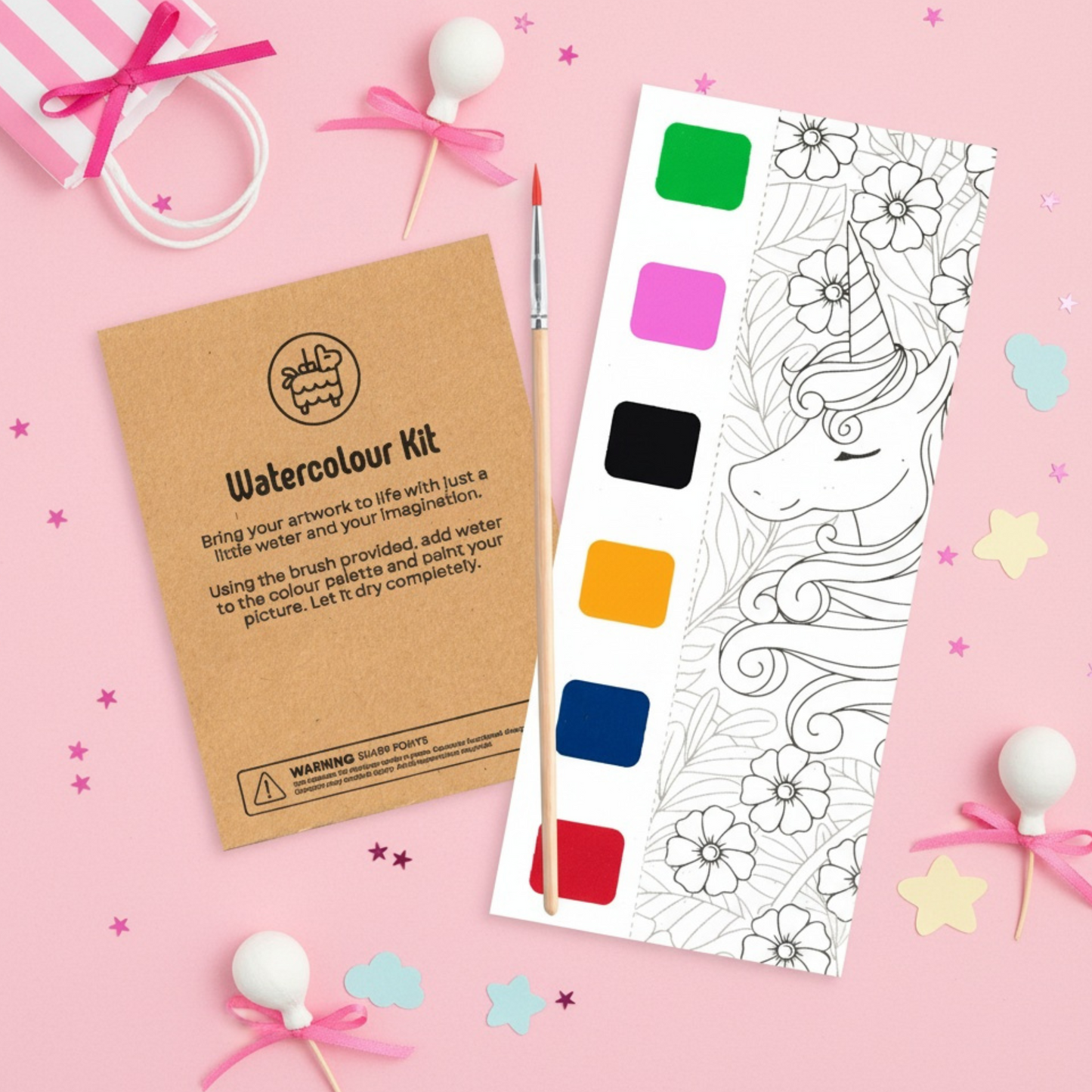 Unicorn Watercolour Kit